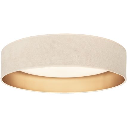 BRILAGI - LED prigušiva stropno svetilo VELVET SMART VARI LED/36W/230V 3000-6500K prečnik 55 cm krem/zlatna + daljinski upravljač