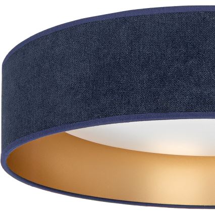 BRILAGI - LED prigušiva plafonska lampa VELVET SMART VARI LED/36W/230V 3000-6500K prečnik 55 cm plava/zlatna + daljinski upravljač
