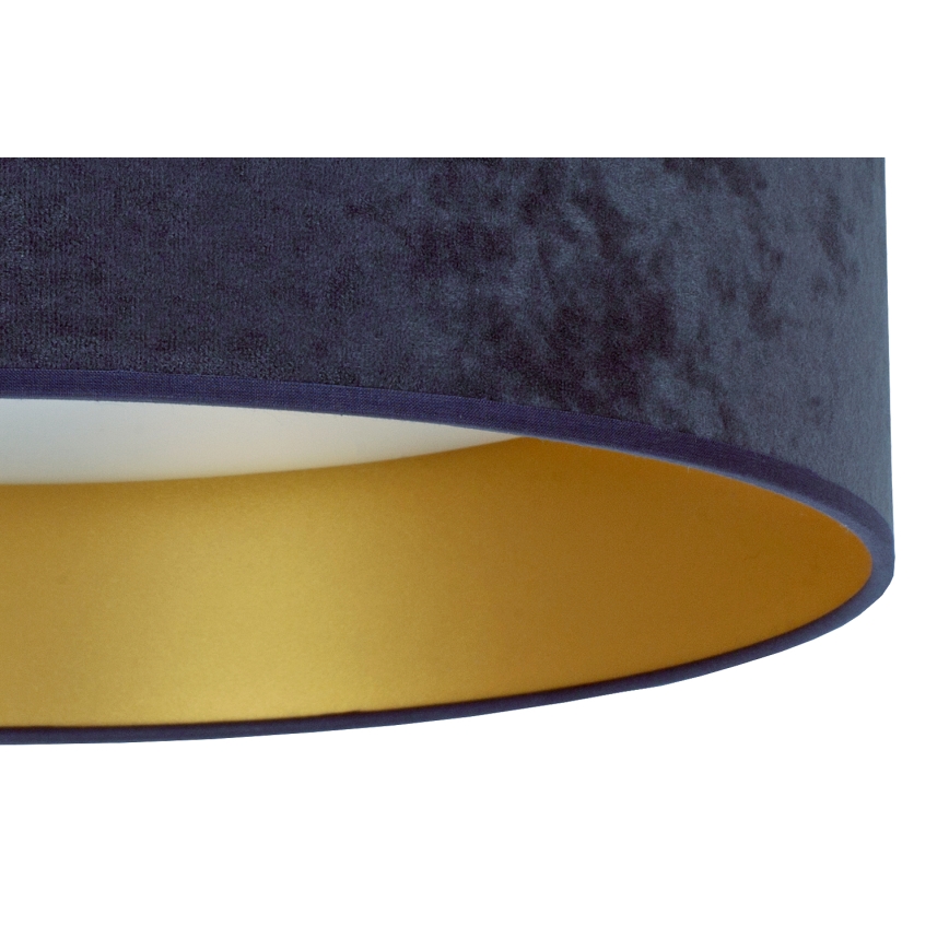 Brilagi - LED prigušiva plafonsko svetlo VELVET SMART LED/24W/230V prečnik 45 cm 2700-6500K Wi-Fi Tuya plava/zlatna + daljinski upravljač