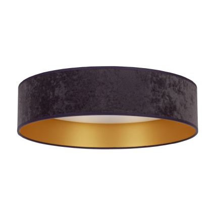 Brilagi - LED prigušiva stropna lampa VELVET SMART LED/24W/230V pr. 45 cm 2700-6500K Wi-Fi Tuya siva/zlatna + daljinski upravljač