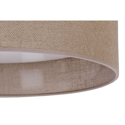 Brilagi - LED prigušiva plafonska lampa VELVET SMART LED/24W/230V pr. 45 cm 2700-6500K Wi-Fi Tuya braon + daljinski upravljač