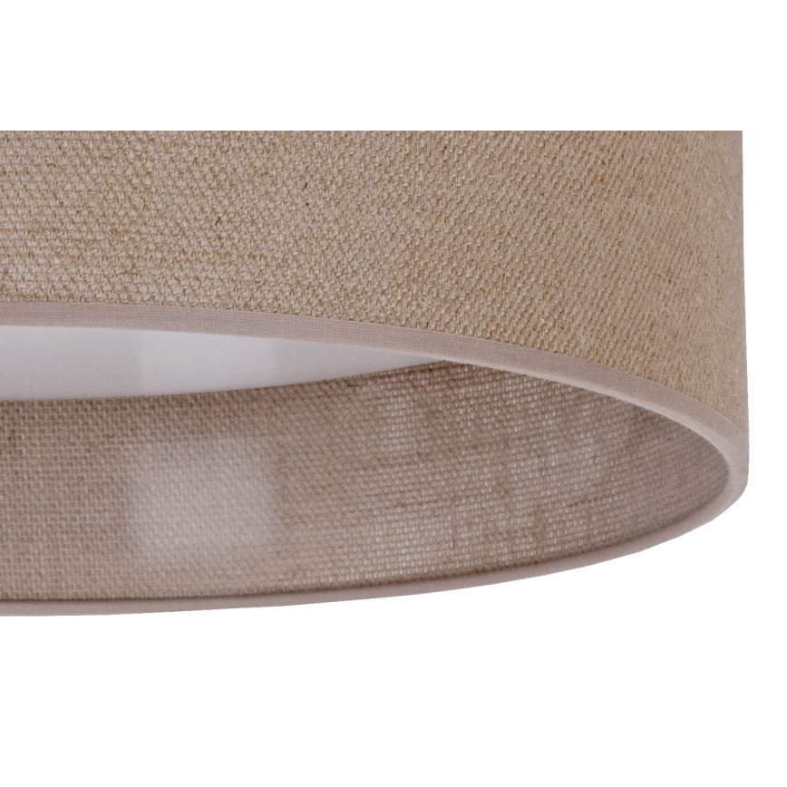 Brilagi - LED prigušiva plafonska lampa VELVET SMART LED/24W/230V pr. 45 cm 2700-6500K Wi-Fi Tuya braon + daljinski upravljač
