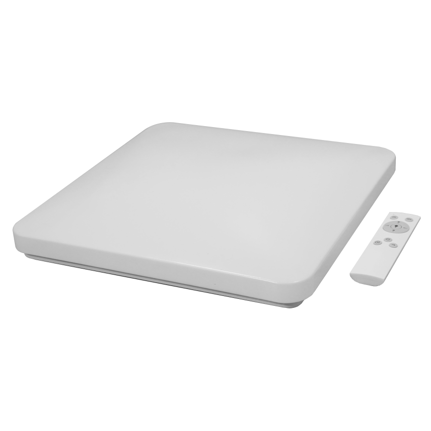 Brilagi - LED prigušiva stropno svetlo VELVET SQUARE SMART LED/36W/230V 60x60 cm 2700-6500K Wi-Fi Tuya + daljinski upravljač krem