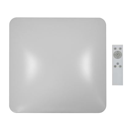 Brilagi - LED prigušiva stropno svetlo VELVET SQUARE SMART LED/36W/230V 60x60 cm 2700-6500K Wi-Fi Tuya + daljinski upravljač krem