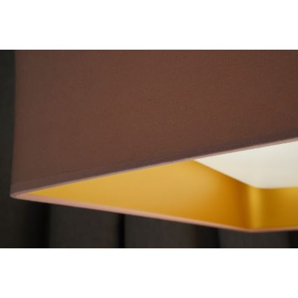 Brilagi - LED prigušiva plafonska svetiljka VELVET SQUARE SMART LED/36W/230V 60x60 cm 2700-6500K Wi-Fi Tuya + daljinski upravljač ružičasta