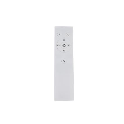 Brilagi - LED prigušiva stropna svetiljka WOODROUND LED/30W/230V 3000-6000K prečnik 40 cm drvo CRI 90 + daljinski upravljač
