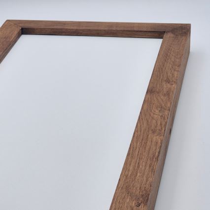 Brilagi - LED prigušiva kupatilska plafonska lampa WOODY FRAME LED/50W/230V hrast-trešnja 120x30 cm 3000-6000K IP44 + daljinski upravljač