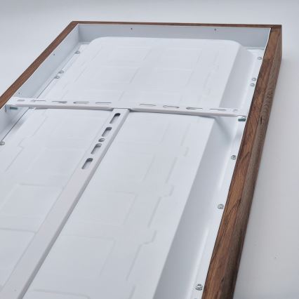 Brilagi - LED prigušiva kupatilska plafonska lampa WOODY FRAME LED/50W/230V hrast-trešnja 120x30 cm 3000-6000K IP44 + daljinski upravljač