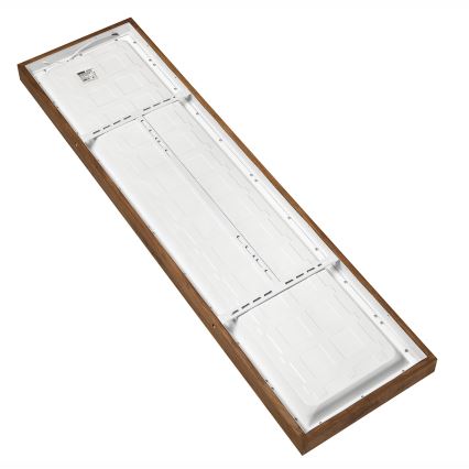 Brilagi - LED prigušiva kupatilska plafonska lampa WOODY FRAME LED/50W/230V hrast-trešnja 120x30 cm 3000-6000K IP44 + daljinski upravljač