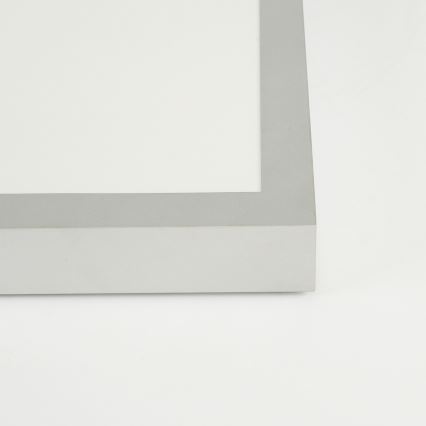 Brilagi - LED prigušiva stropna svetiljka za kupatilo FRAME SMART LED/50W/230V 120x30 cm 3000-6000K IP44 srebrna + daljinski upravljač