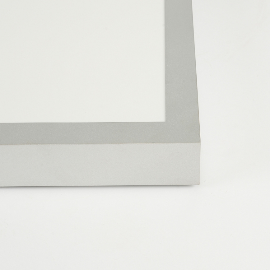 Brilagi - LED prigušiva stropna svetiljka za kupatilo FRAME SMART LED/50W/230V 120x30 cm 3000-6000K IP44 srebrna + daljinski upravljač