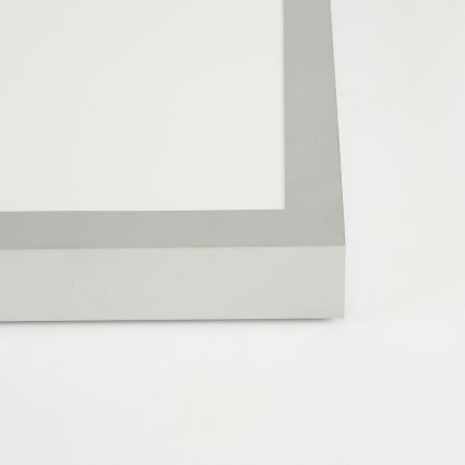 Brilagi - LED prigušiva stropna svetiljka za kupatilo FRAME SMART LED/50W/230V 120x30 cm 3000-6000K IP44 srebrna + daljinski upravljač