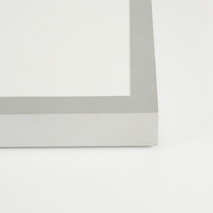 Brilagi - LED prigušiva stropna svetiljka za kupatilo FRAME SMART LED/50W/230V 120x30 cm 3000-6000K IP44 srebrna + daljinski upravljač