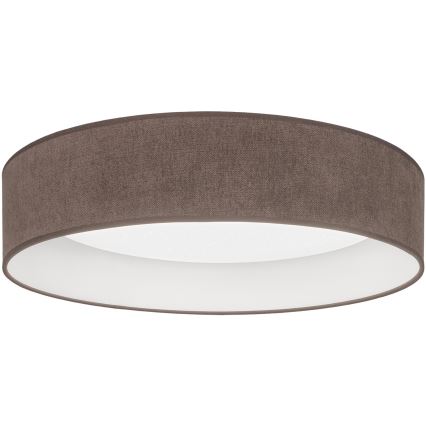 BRILAGI - LED prigušiva stropna lampa VELVET SMARTIX STARS LED/24W/230V 3000-6000K prečnik 45 cm braon Wi-Fi Tuya Beacon + daljinski upravljač