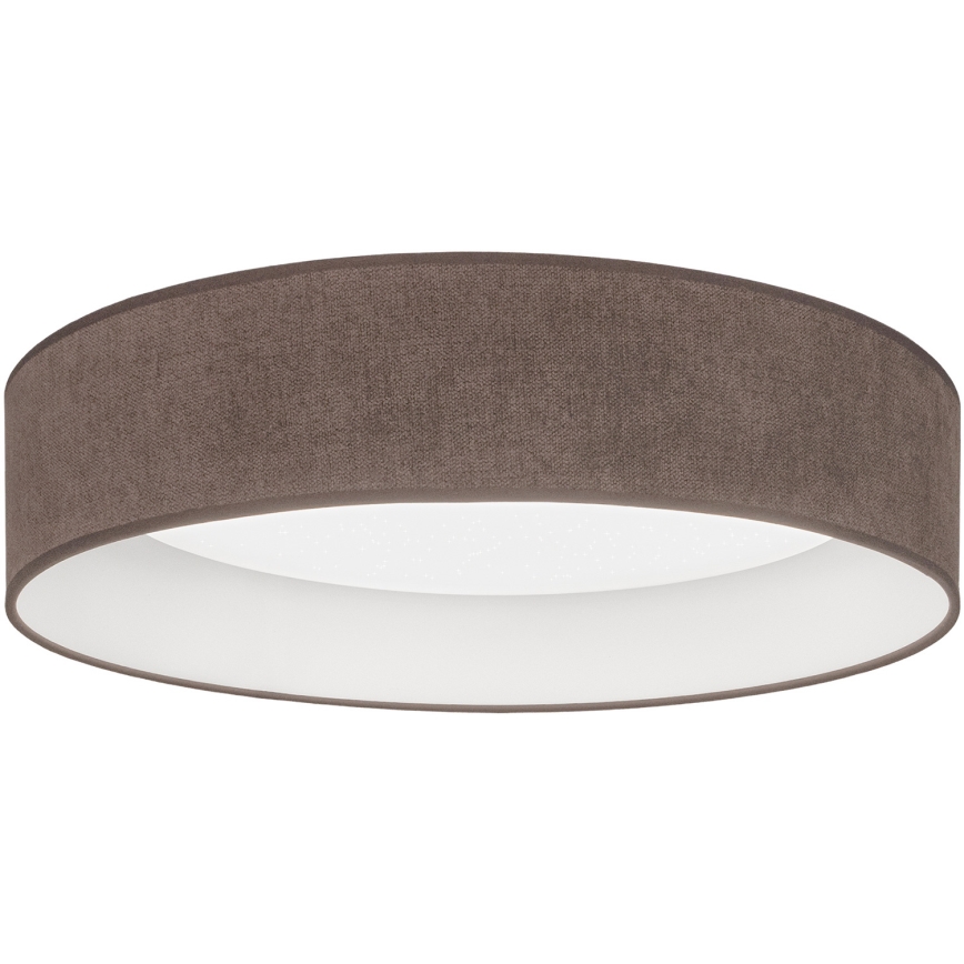 BRILAGI - LED prigušiva stropna lampa VELVET SMARTIX STARS LED/24W/230V 3000-6000K prečnik 45 cm braon Wi-Fi Tuya Beacon + daljinski upravljač