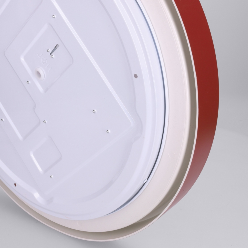Brilagi - LED prigušiva plafonska lampa MATTEO LED/48W/230V 3000-6500K prečnik 41 cm crvena + daljinski upravljač