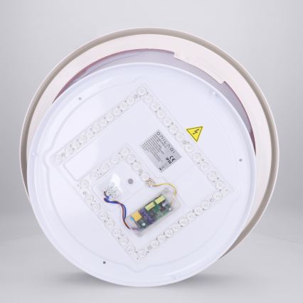 Brilagi - LED prigušiva plafonska lampa MATTEO LED/48W/230V 3000-6500K prečnik 41 cm crvena + daljinski upravljač