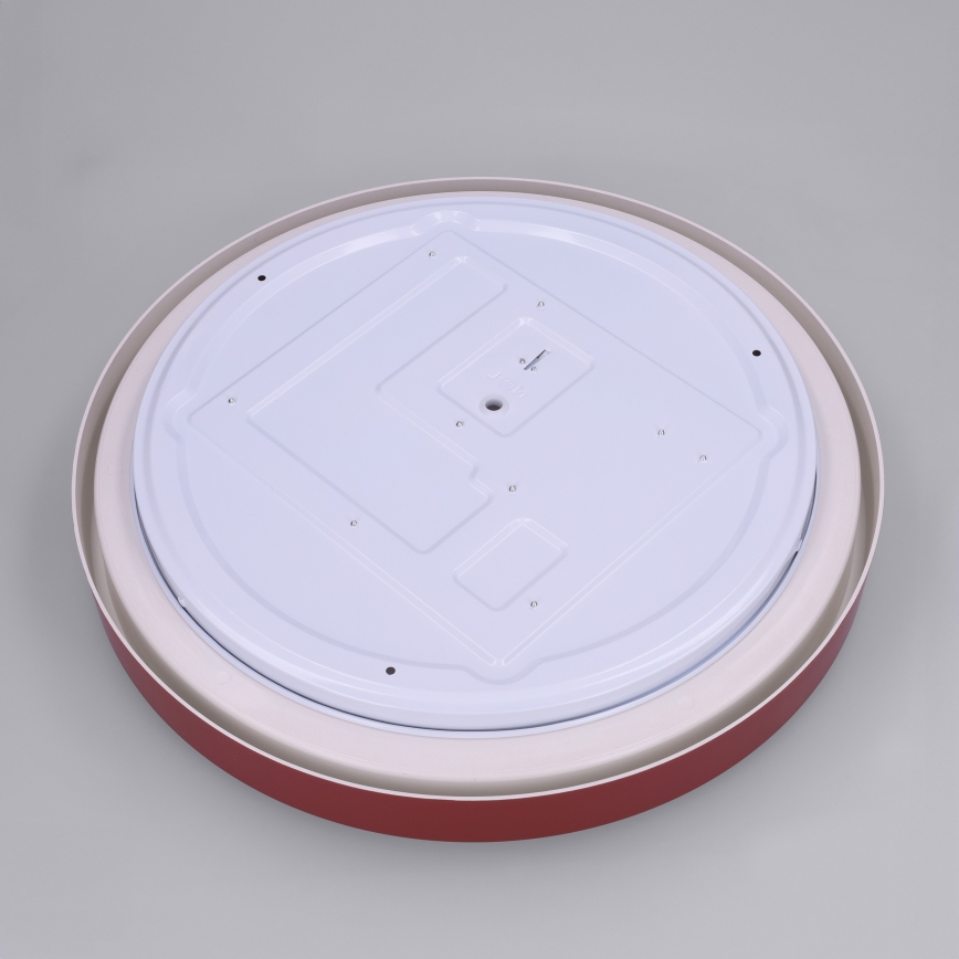 Brilagi - LED prigušiva plafonska lampa MATTEO LED/48W/230V 3000-6500K prečnik 41 cm crvena + daljinski upravljač