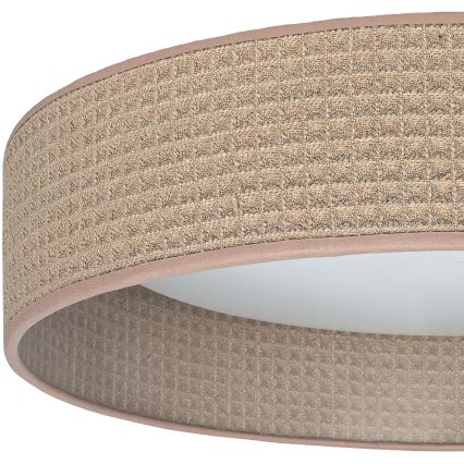 Brilagi - LED prigušiva plafonska svetiljka VELVET SMARTIX LED/36W/230V 3000-6000K Ø 55 cm bež Wi-Fi Tuya Beacon + daljinski upravljač