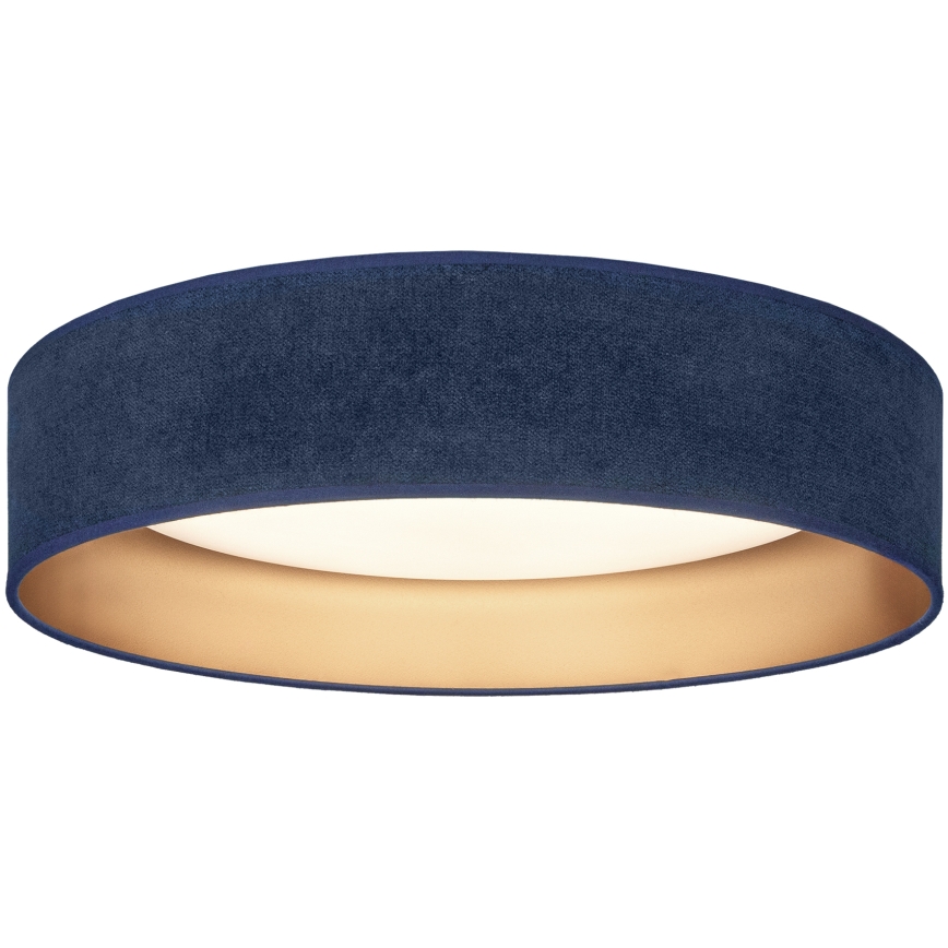 BRILAGI - prigušiva stropna svetiljka VELVET SMARTIX LED/24W/230V 3000-6000K Ø 45 cm plava/zlatna Wi-Fi Tuya Beacon + daljinski upravljač
