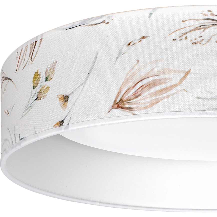 BRILAGI - LED prigušiva stropna svetiljka VELVET SMARTIX LED/24W/230V 3000-6000K prečnik 45 cm bela/cveće Wi-Fi Tuya Beacon + daljinski upravljač