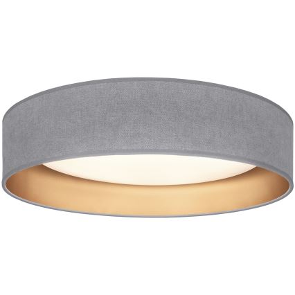 BRILAGI - LED prigušiva plafonska svetiljka VELVET SMART VARI LED/36W/230V 3000-6500K prečnik 55 cm siva/zlatna + daljinski upravljač