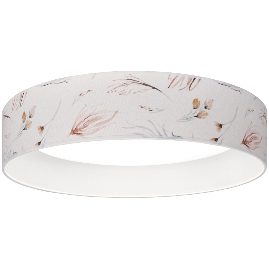 BRILAGI - LED (prigušiva) stropno svetlo VELVET SMART VARI LED/24W/230V 3000-6500K prečnik 45 cm belo/cvetni dezen + daljinski upravljač