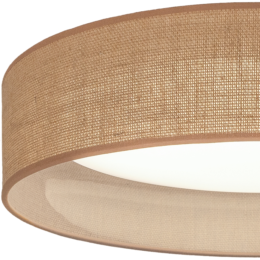 BRILAGI - LED prigušiva plafonska svetiljka VELVET SMART VARI LED/24W/230V 3000-6500K prečnik 45 cm bež + daljinski upravljač