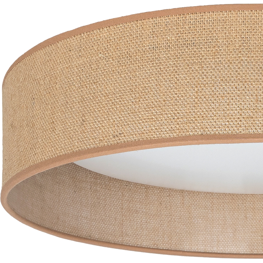 BRILAGI - LED prigušiva plafonska svetiljka VELVET SMART VARI LED/24W/230V 3000-6500K prečnik 45 cm bež + daljinski upravljač