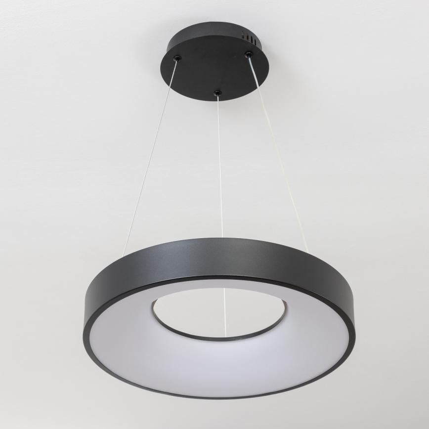 Brilagi - LED prigušiva luster na sajli FALCON II LED/67W/230V 3000-6500K pr. 40 cm crna + daljinsko upravljanje