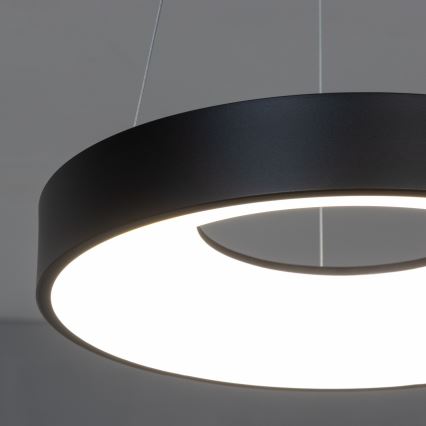Brilagi - LED prigušiva luster na sajli FALCON II LED/67W/230V 3000-6500K pr. 40 cm crna + daljinsko upravljanje