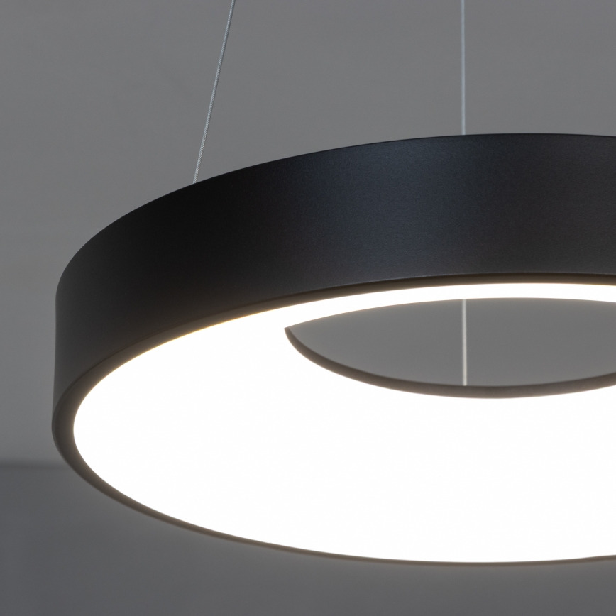 Brilagi - LED prigušiva luster na sajli FALCON II LED/67W/230V 3000-6500K pr. 40 cm crna + daljinsko upravljanje