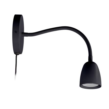 Brilagi - LED prigušiva zidna lampica LED/4W/230V crna