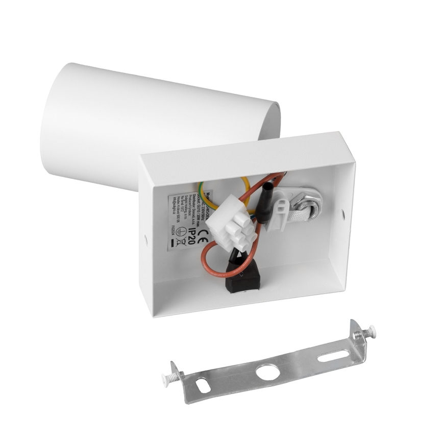 Brilagi - LED RGBW prigušiva zidna spot svetiljka SELE 1xGU10/4,8W/230V 3000K bela + daljinski upravljač