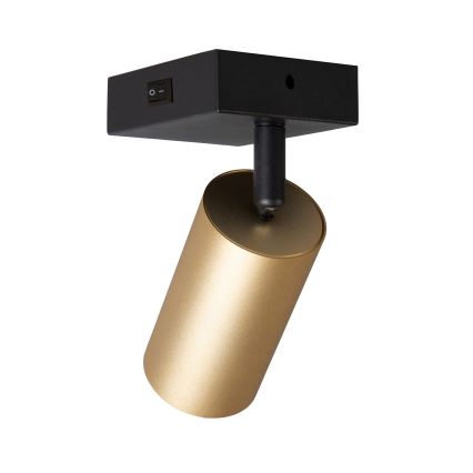 Brilagi - LED RGBW prigušiva zidna reflektorska svetiljka SELE 1xGU10/6W/230V 3000K crna/zlatna