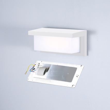 Brilagi - LED prigušiva spoljna zidna lampa BRICKY 1xE27/6W/230V 2700-6500K IP54 bela