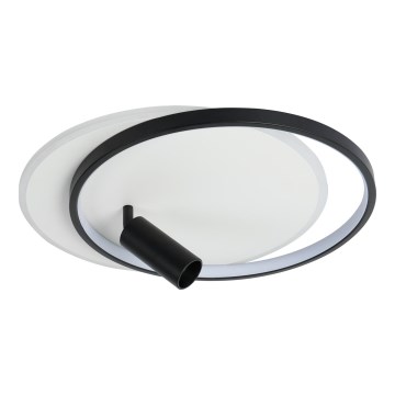 Brilagi - LED prigušivo stropno svetlo UNITY LED/48W/230V + 1xGU10/3W 3000-6000K 39x45 cm bela/crna + daljinski upravljač