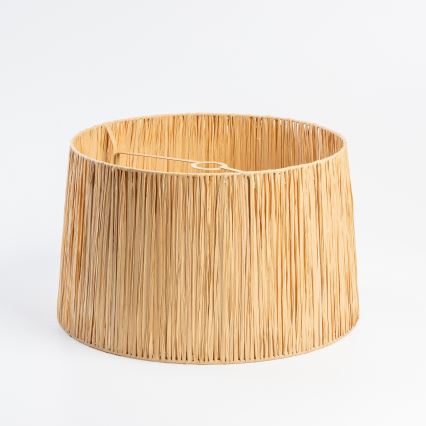 Brilagi - LED prislonjen stropni luster CERIA BOHO 1xE27/60W/230V prečnik 50 cm crna/rafija