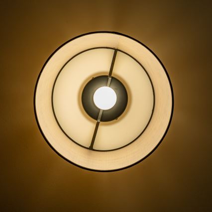 BRILAGI - LED prislonjeni luster CERIA 1xE27/40W/230V prečnik 35 cm bež