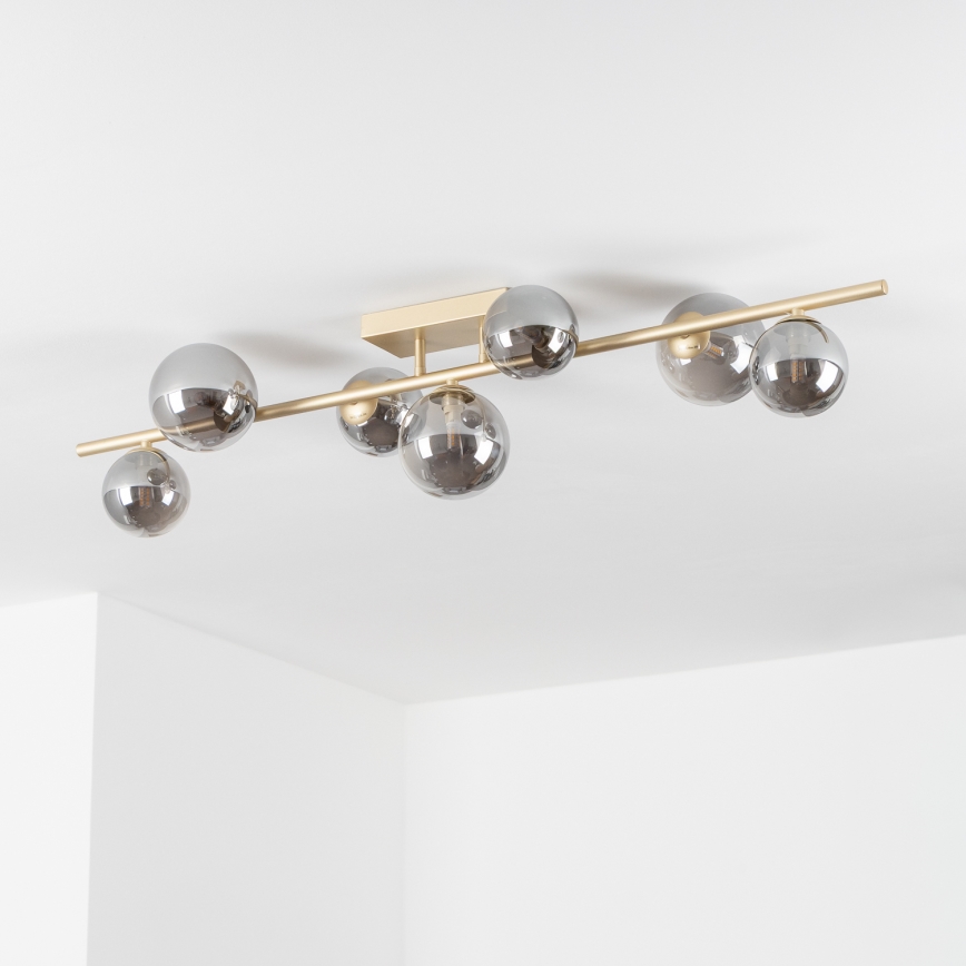 Brilagi - LED prislonjeni luster MILLA 7xG9/3W/230V zlatna/dimljena