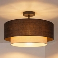 Brilagi - LED prislonjeni plafonski luster BOHO ECO 1xE27/10W/230V prečnik 40 cm braon/krem