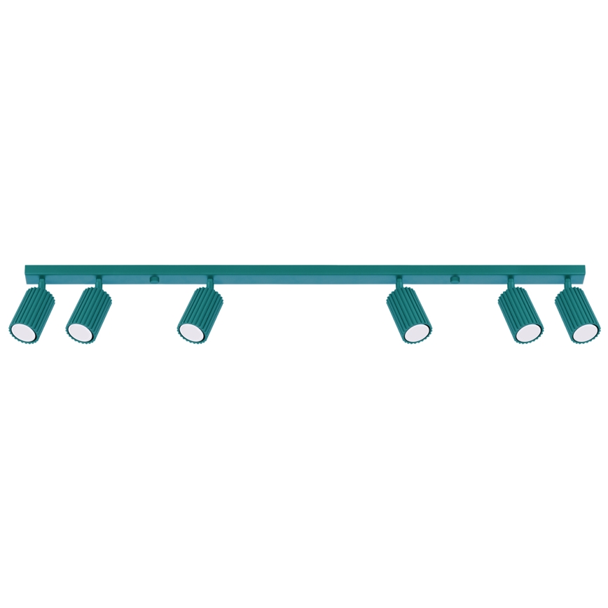 Brilagi - LED rasvetno telo CRESTO 6xGU10/10W/230V tirkizno