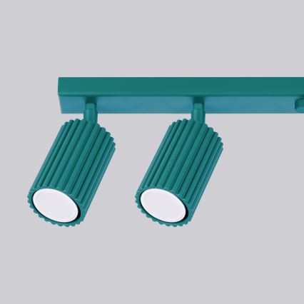 Brilagi - LED rasvetno telo CRESTO 6xGU10/10W/230V tirkizno