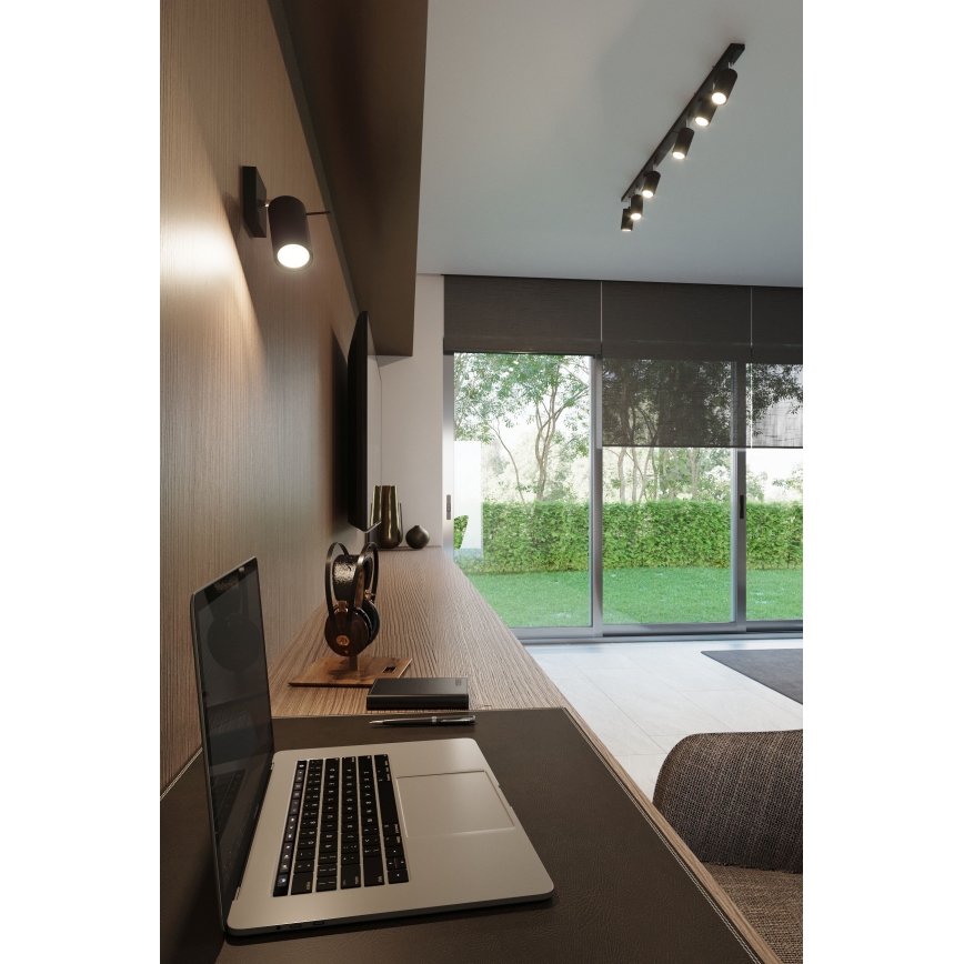 Brilagi - LED reflektorsko svetlo ASMUS 6xGU10/7W/230V crna