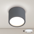 BRILAGI - LED RGB+CCT prigušiva kupatilsko ugradno spot svetlo SMOOTH1xGX53/14W/230V 60x82 mm 2700-6500K Wi-Fi Tuya antracit IP54