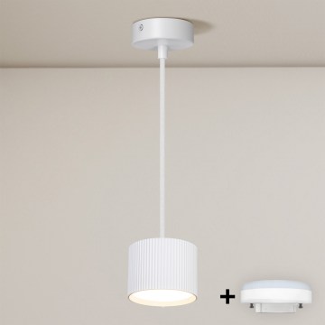 BRILAGI - LED RGB+CCT prigušiva luster na sajli STRIPY 1xGX53/14W/230V pr. 82 mm 2700-6500K Wi-Fi Tuya bela
