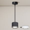 BRILAGI - LED RGB+CCT prigušiva luster na sajli STRIPY 1xGX53/14W/230V pr. 82 mm 2700-6500K Wi-Fi Tuya crna