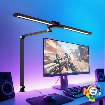 Brilagi - LED RGB prigušiva dodirna stona lampa sa klipsom VARIO LED/18W/230V 3000-6500K CRI 96