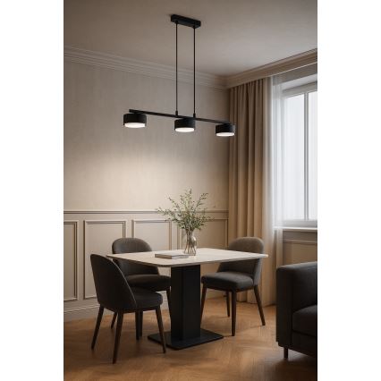 BRILAGI - LED RGB+CCT prigušiva viseći luster na sajli MONO 3xGX53/14W/230V 2700-6500K Wi-Fi Tuya crna