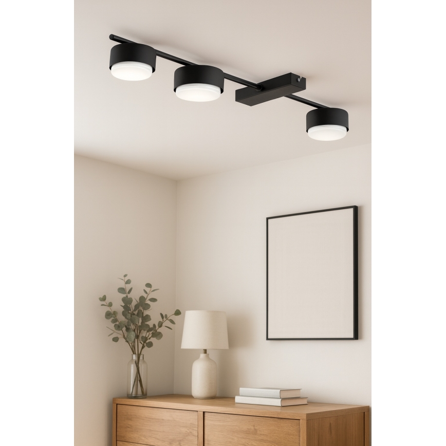 BRILAGI - LED RGB+CCT prigušiva ugradna spot svetiljka MONO 3xGX53/14W/230V 2700-6500K Wi-Fi Tuya crna